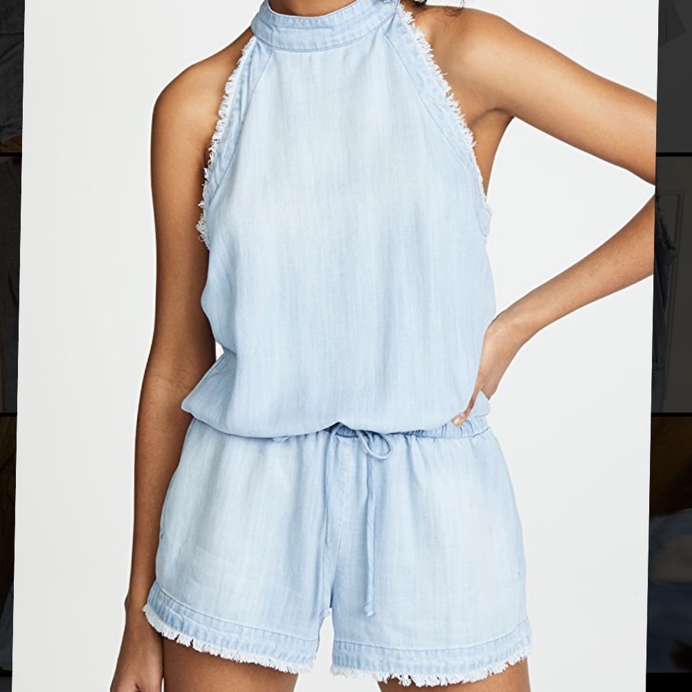 Bella Dahl chambray romper